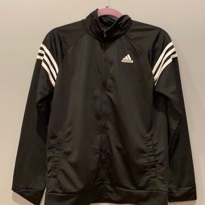 Boys Adidas Iconic Tricot Jacket